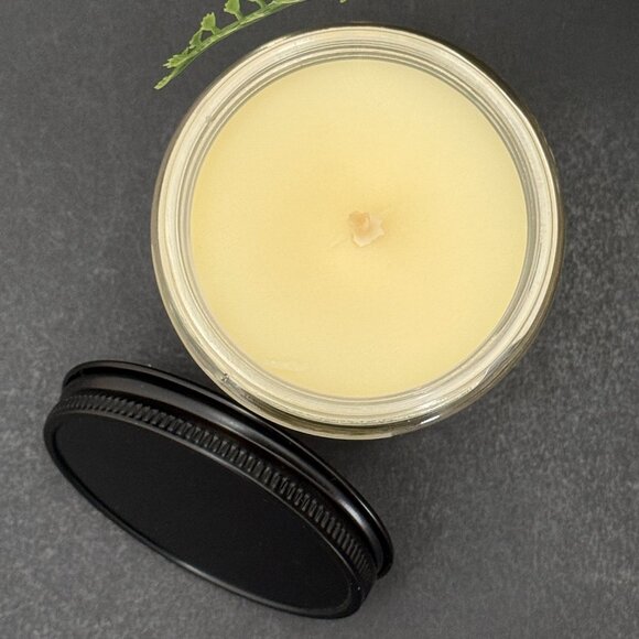 BBW Mahogany Vanilla White Barn Bath & Body Works Mason Jar Single Wick Candle - Picture 6 of 10